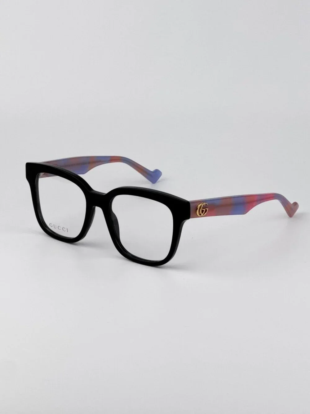 Gucci GG0958O 016 Women’s Eyeglasses Black Pink Havana Square